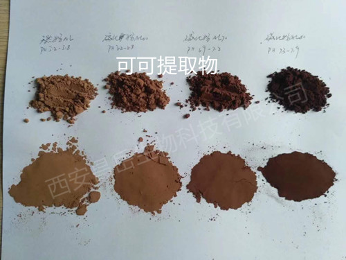 可可提取物、可可粉、可可堿